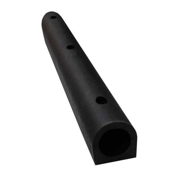 Stoßstange aus vulkanisiertem Gummi Heavy Duty Rubber 900 – 100×100×900 mm
