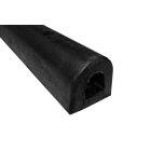 Stoßstange Heavy Duty Rubber 900 – Gummi, schwarz, Höhe 100 mm