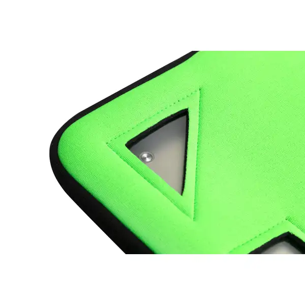 Tablettetui NLG mit 3 kg Tragfähigkeit – Kunststoff, grün-schwarz, 300×220 mm