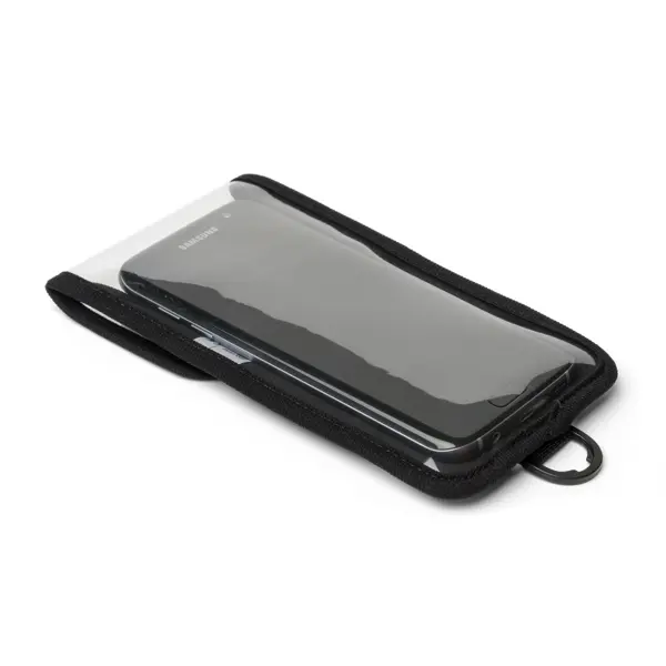 Telefonetui NLG mit 1 kg Tragfähigkeit – Kunststoff, grün-schwarz, 180×100 mm