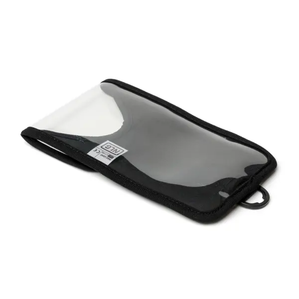 Telefonetui NLG mit 1 kg Tragfähigkeit – Kunststoff, grün-schwarz, 180×100 mm