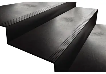 Treppenkantenprofil aus recyceltem PVC, StandardRecycled, 300x200x1080mm, glatte Oberfläche