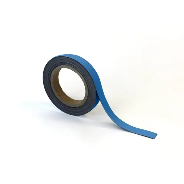 Umschreibbare Magnetbänder – blau, 20 mm × 10 m