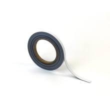 Umschreibbare Magnetbänder – weiß, 10 mm × 10 m