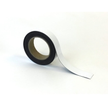 Umschreibbare Magnetbänder – weiß, 30 mm × 10 m