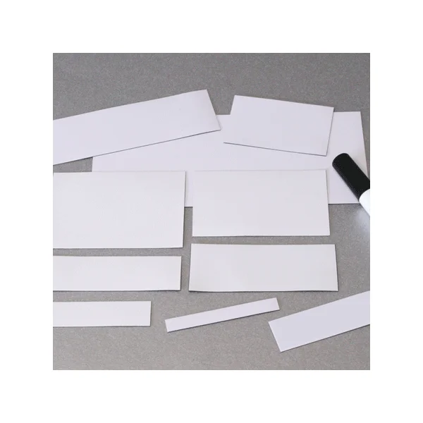 Umschreibbare Magnetetiketten – weiß, 100×150 mm, 100er-Pack