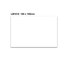 Umschreibbare Magnetetiketten – weiß, 100×150 mm, 100er-Pack