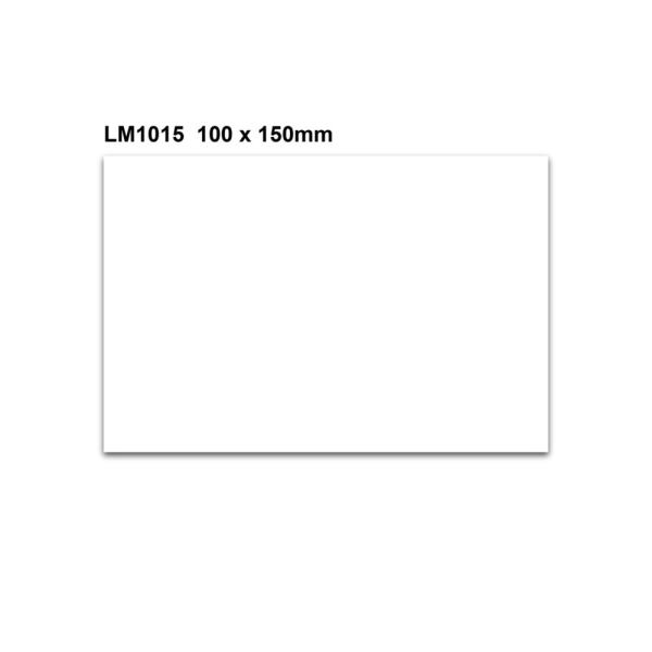 Umschreibbare Magnetetiketten – weiß, 100×150 mm, 100er-Pack