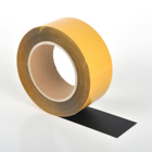 Universal-Bodenband WT-5125 – PVC, schwarz, 50 mm × 25 m