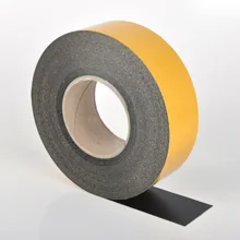 Universal-Bodenband WT-5125 – PVC, schwarz, 50 mm × 25 m