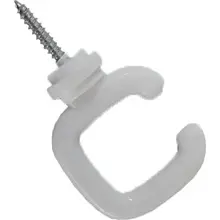 Verbindungsglied für Kunststoffketten, C-Typ –weiß, 4er-Pack