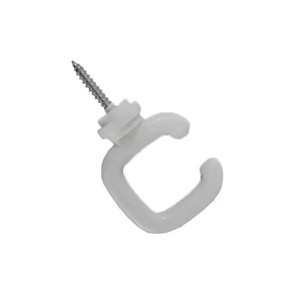 Verbindungsglied für Kunststoffketten, C-Typ –weiß, 4er-Pack