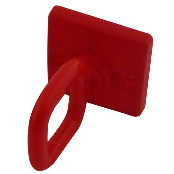 Verbindungsglied für Kunststoffketten, Wandauge-Typ – rot