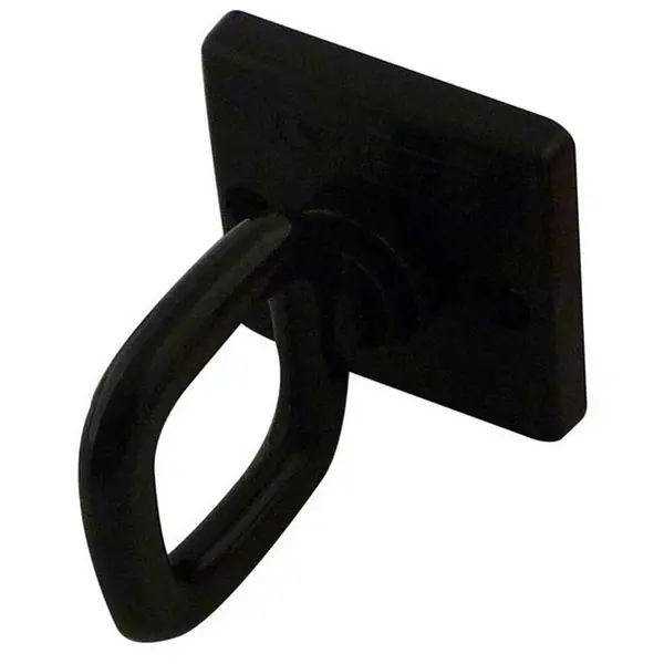 Verbindungsglied für Kunststoffketten, Wandauge-Typ – schwarz