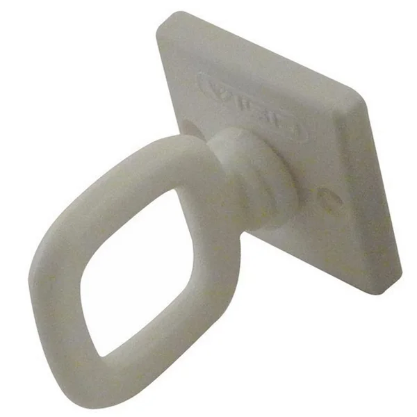Verbindungsglied für Kunststoffketten, Wandauge-Typ – white