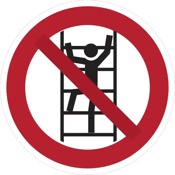 Verbotskennzeichnung, Klettern verboten – Aluminium-Kompositwerkstoff, D. 400 mm