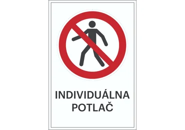 Verbotskennzeichnung – Paletten lagern verboten + individueller Text