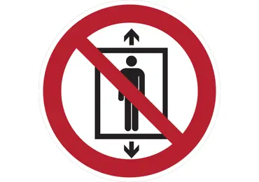 Verbotskennzeichnung – Personenbeförderung verboten