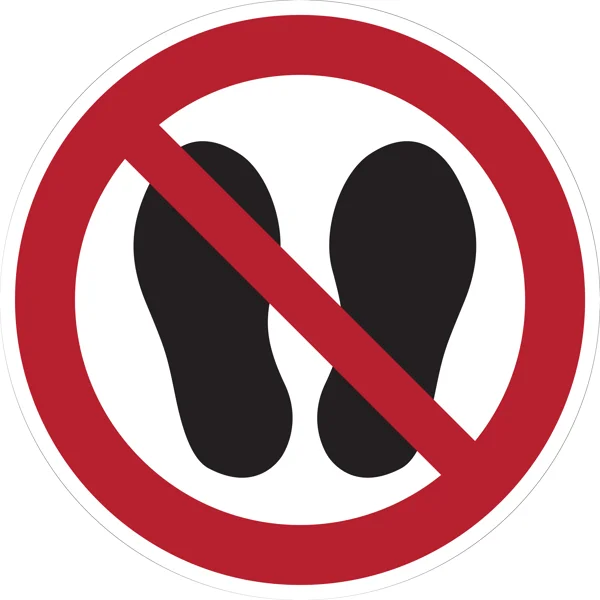 Verbotskennzeichnung, Zutritt verboten – Aluminium-Kompositwerkstoff, D. 400 mm