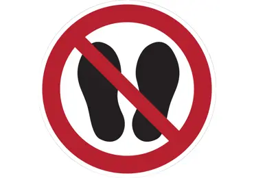 Verbotskennzeichnung – Zutritt verboten