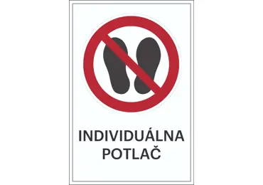 Verbotskennzeichnung – Zutritt verboten + individueller Text