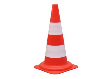 Verkehrsleitkegel, Reflexstreifen – PP