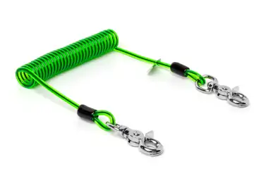 Verlängertes NLG Lanyard mit 3 kg Tragfähigkeit – Metall, grün
