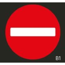 Vorgefertigte Straßenmarkierung 