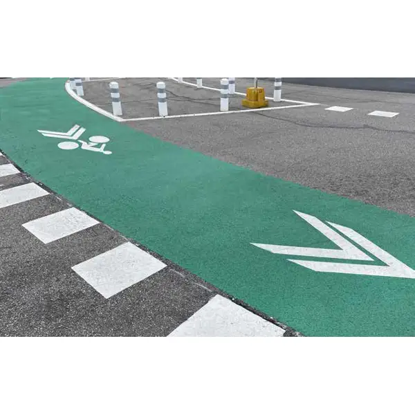 Vorgeformtes Verkehrszeichen 