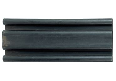 Wand- und Säulenschutz, Gummi-Prallschutz Rubber E – schwarz, 200×30 mm