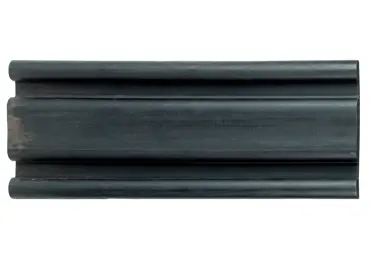 Wand- und Säulenschutz, Gummi-Prallschutz Rubber E – schwarz, 200×30 mm