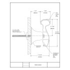 Wandgriff Handrail 1000 – PVC, Standard-RAL-Farben, 110 mm × 3,66 m, inkl. 7 Wandkonsolen