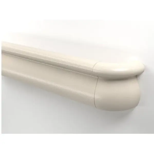 Wandgriff Handrail 1000 – PVC, Standard-RAL-Farben, 110 mm × 3,66 m, inkl. 7 Wandkonsolen