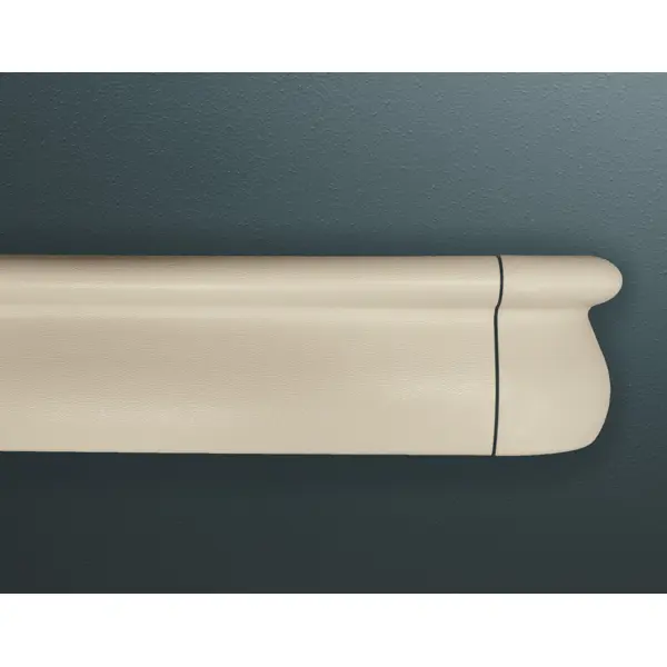Wandgriff Handrail 1000 – PVC, Standard-RAL-Farben, 110 mm × 3,66 m, inkl. 7 Wandkonsolen
