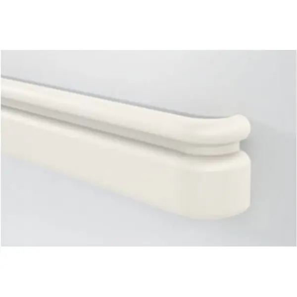 Wandgriff Handrail 3110 – PVC, Standard-RAL-Farben, 159 mm × 3,66 m, inkl. 7 Wandkonsolen