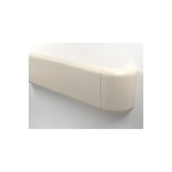 Wandgriff Handrail 800 – PVC, Standard-RAL-Farben, 140 mm × 3,66 m, inkl. 7 Wandkonsolen