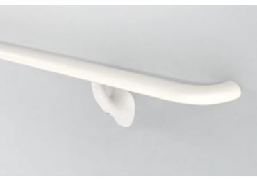 Wandgriff Handrail 920 – PVC, Standard-RAL-Farben, 38 mm × 3,66 m, inkl. 7 Wandkonsolen
