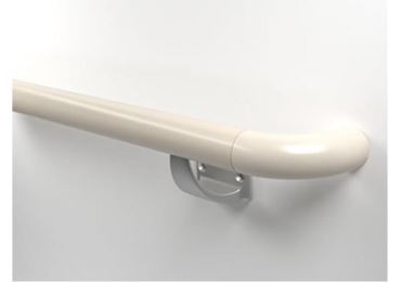 Wandgriff Handrail 940 – PVC-U, Standard gemäß Farbfächer, 40 mm × 3,66 m, inkl. 7 Wandkonsolen Wandgriff Handrail 940 – PVC-U, Standard gemäß Farbfächer, 40 mm × 3,66 m, inkl. 7 Wandkonsolen