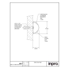 Wandprallschutz, Schutzplanke Chair Rail 2500 – PVC, Standard-RAL-Farben, 51 mm × 3,66 m