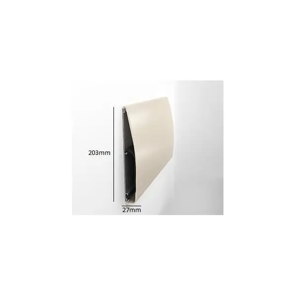 Wandprallschutz, Schutzplanke Wall Guard 1800 – PVC, Standard-RAL-Farben, 203 mm × 3,66 m