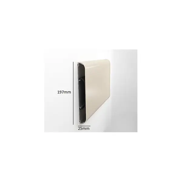 Wandprallschutz, Schutzplanke Wall Guard 700 – PVC, 197 mm × 3,66 m