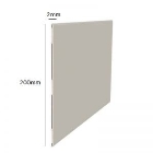 Wandschutzplatte Wall Guard, selbstklebend – PVC-U, Standard gemäß Farbfächer, 2×200×3660 mm