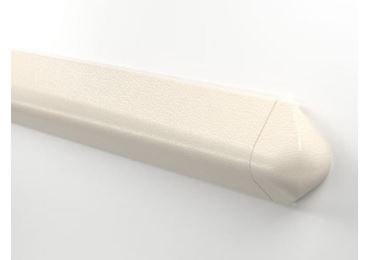Wandstoßstange, Wandschutzplanke Wall Guard 1300 – PVC-U, Standard gemäß Farbfächer, 103 mm × 3,66 m