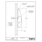 Wandstoßstange, Wandschutzplanke Wall Guard 1500 – PVC-U, Standard gemäß Farbfächer, 127 mm × 3,66 m