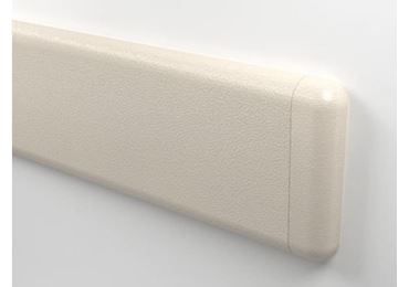 Wandstoßstange, Wandschutzplanke Wall Guard 1600 – PVC-U, Standard gemäß Farbfächer, 152 mm × 3,66 m