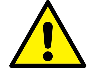 Warnkennzeichnung – allgemeine Warnzeichen