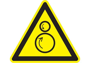 Warnkennzeichnung – Warnung vor gegensätzlichen Rollen