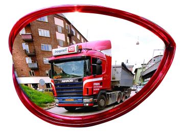Weitwinkelspiegel Explorer Premium, Winkel 180° – Acrylat
