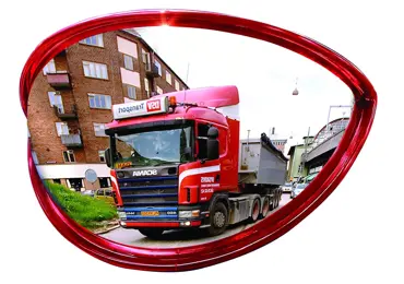 Weitwinkelspiegel Explorer Premium, Winkel 180° – Acrylat