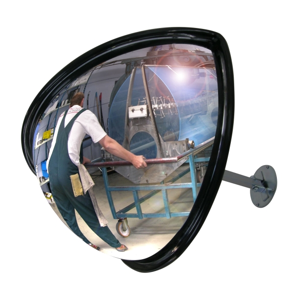 Weitwinkelspiegel Transpo Premium – Acrylat, Winkel 180°, D.80cm